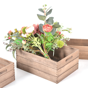 Boîte cadeau en bois bon marché inachevée de taille personnalisée utilisée pour l'emballage de boîtes en bois en vrac boîtes à glissière en bois - Product Image 4