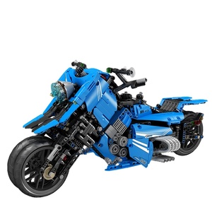 Moto Volante Créative et Originale, Modèle MOC, Ensemble de Blocs de Construction en Plastique, Jouet Éducatif, Briques, Cadeau pour Enfants et Garçons - Product Image 1