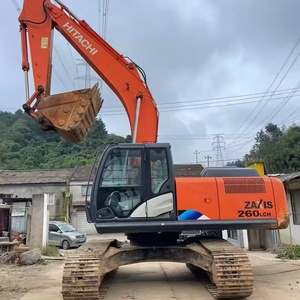 Excavatrice hydraulique Hitachi ZX260 de marque japonaise, bon état, moteur à noyau de machine de construction à bas prix à vendre - Product Image 2