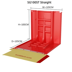 Porte <span class=keywords><strong>anti</strong></span>-<span class=keywords><strong>inondation</strong></span> d'usine ou barrière <span class=keywords><strong>anti</strong></span>-<span class=keywords><strong>inondation</strong></span> à utiliser dans la maison ou la route pour prévenir les inondations - Product Image 4