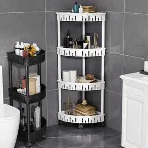 Vendas diretas de alta qualidade dos fabricantes toalete banheiro triângulo armazenamento rack armário