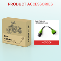 Cable de Diagnóstico para Motocicletas BMW JDIAG MOTO-06, Compatible con el Escáner de Motocicletas JDIAG M10/M100PRO/M300/M400