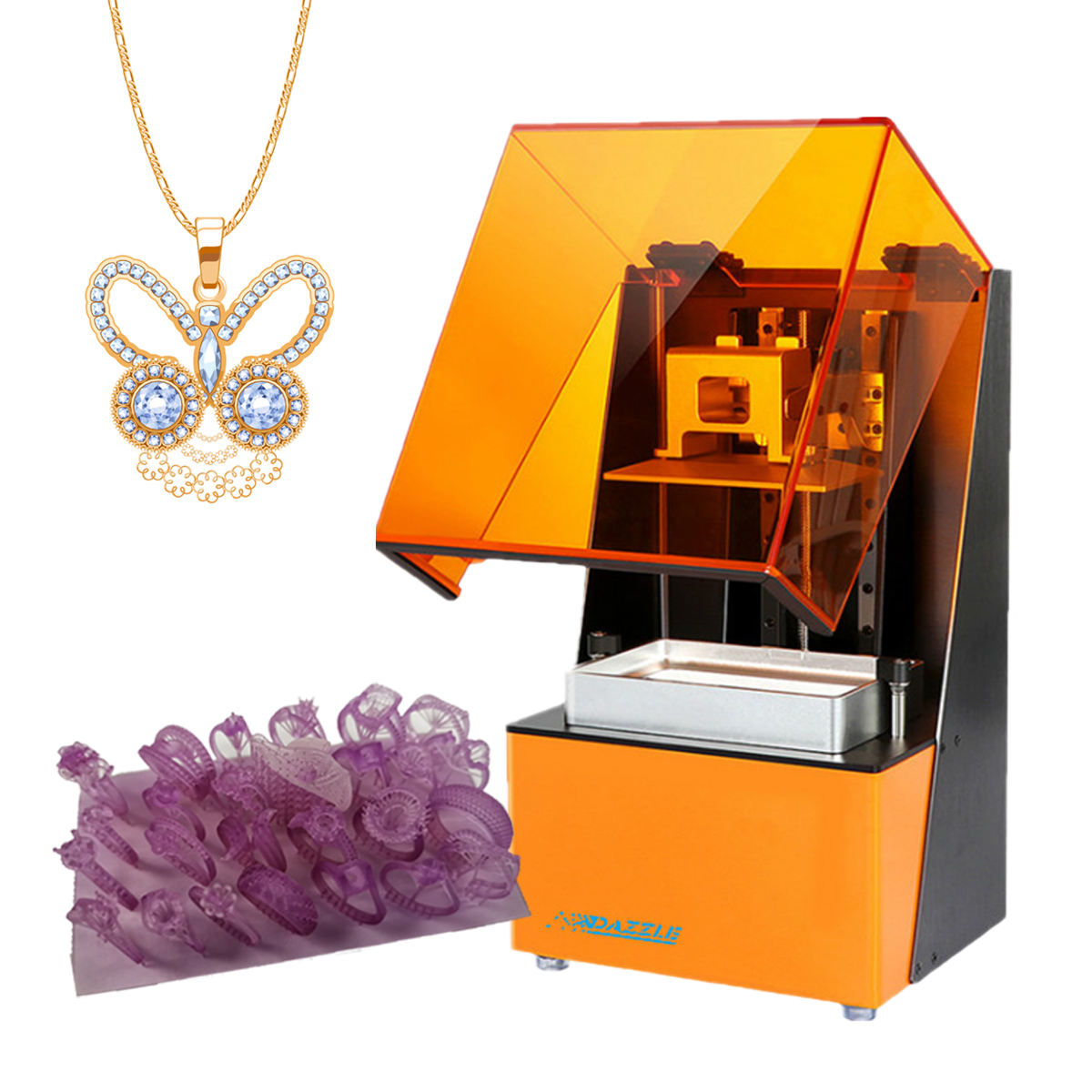 Lost Wax Casting Wax 3d Printer Price IFUN 800D Lost Wax Casting
