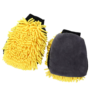 Le <span class=keywords><strong>gant</strong></span> <span class=keywords><strong>de</strong></span> <span class=keywords><strong>lavage</strong></span> en microfibre <span class=keywords><strong>de</strong></span> grande taille <span class=keywords><strong>de</strong></span> la meilleure qualité pour le nettoyage <span class=keywords><strong>de</strong></span> voiture sans rayures en chenille <span class=keywords><strong>de</strong></span> qualité supérieure - Product Image 2