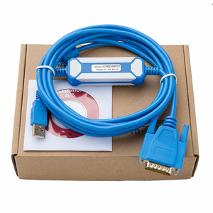 Ic690usb901 cho GE90-30 GE90-70 loạt PLC lập trình cáp với dây dẫn đồng và PVC cách nhiệt USB & <span class=keywords><strong>RS232</strong></span> cổng phiên bản - Product Image 6