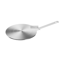 Adaptateur de plaque à induction en acier inoxydable 304 HIGHWIN, diffuseur de chaleur, adaptateur de cuisson à induction pour cafetière moka, théière