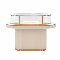 Vitrine de présentation de bijoux en verre sur mesure pour les magasins de marque et les projets de vente au détail