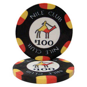 Jetons de poker en céramique Nile Club 10 grammes - Product Image 4