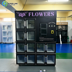 Máquina Expendedora Floral Profesional de Alta Resistencia en Acero Inoxidable con Precios Digitales y Reinicio Remoto - Product Image 4