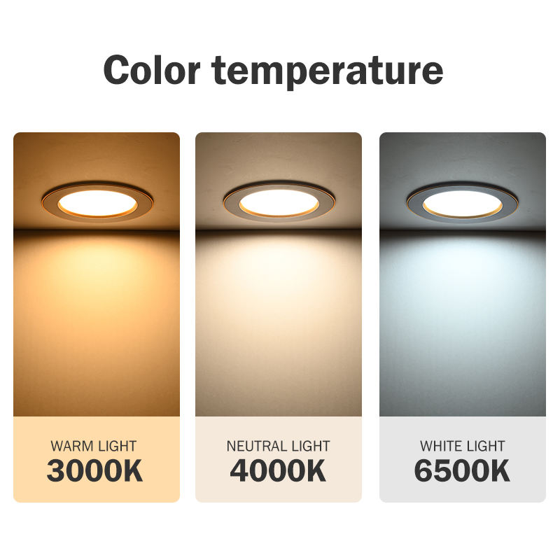 Interior Design Customization Round Panel Dimmable Down Light Multi ...