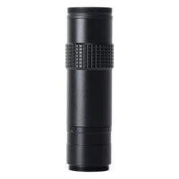 High Magnification 150X Microscope Lens C Mount for PCB Soldering Jewelry Inspection Industrial Microscope Lens