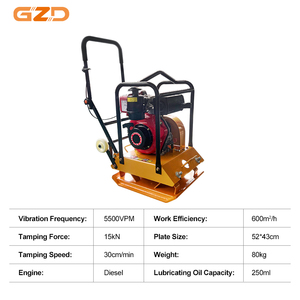 Nhà máy động cơ diesel <span class=keywords><strong>Lifan</strong></span> Máy đầm đất làm xáo trộn Trái Đất tấm Máy đầm reversable - Product Image 2