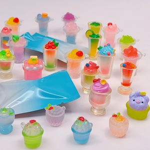 <span class=keywords><strong>Mini</strong></span> Vaso de Jugo Helado de Verano, Bolsa Sorpresa, Modelo de Bebida Luminosa en Miniatura, Adorno de Escritorio, Juguete de Moda - Product Image 2