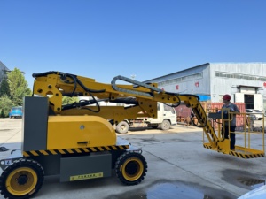 Nuova Piattaforma di Lavoro Articolata Elettrica Semovente da 16M 18M 20M del Produttore Cinese per Sollevamento a Braccio per Lavori Aerei - Product Image 6