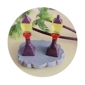 كميات كبيرة من نماذج مصابيح الشوارع الصغيرة ، تماثيل ، زخارف مصباح الشارع المصغرة لبيت الدمية والمناظر الطبيعية ، مورد حديقة الجنيات - Product Image 1