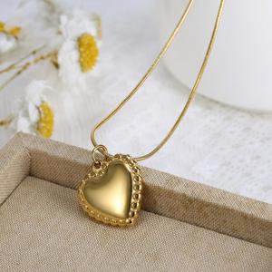 Venta Directa de Fábrica, Colgantes con Forma de Corazón, Acero Inoxidable, Colgante Personalizado en Blanco, Joyería - Product Image 5