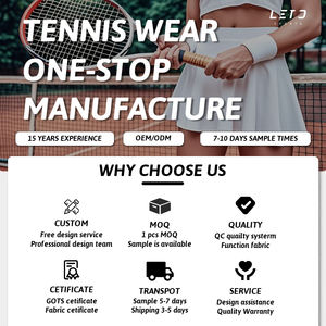 Nuovo Design senza schienale abiti da Tennis gonne da donna senza maniche con scollo a V supporto leggero da Tennis abbigliamento da sport con logo personalizzato - Product Image 5