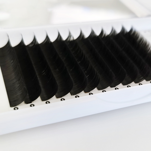 Extensions <span class=keywords><strong>de</strong></span> <span class=keywords><strong>cils</strong></span> individuels <span class=keywords><strong>de</strong></span> la série L à <span class=keywords><strong>courbure</strong></span> spéciale <span class=keywords><strong>de</strong></span> haute qualité TZ, matériau PBT, longueur <span class=keywords><strong>de</strong></span> 5 à 25 mm, style long naturel pour - Product Image 5