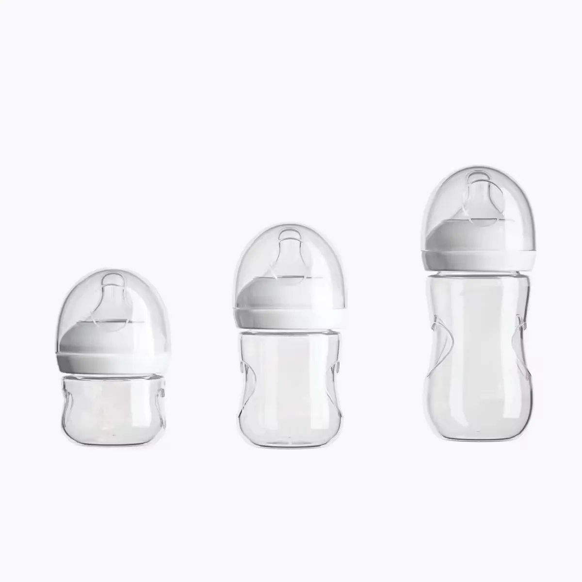 Conjunto de mamadeiras para bebês bebendo bebê com leite BPA FREE personalizado de fábrica OEM para teteros