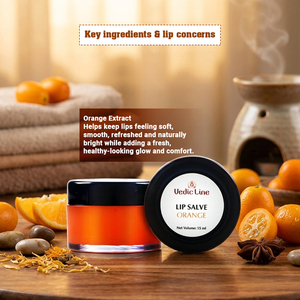 Orange <b>Lip</b> Salve Moisturizing <b>Lip</b> Balm with Vitamin C Hydrating Repair for Dry Cracked <b>Lip</b> Soft Smooth Healthy <b>Lip</b> at Best Price - Product Image 2