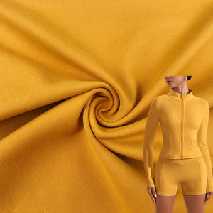 Wholesale Polyamide Stretch Moisture Wicking Spandex Cotton Feel Gym Wear Fabric for Yoga or Fitness - Product Image 1