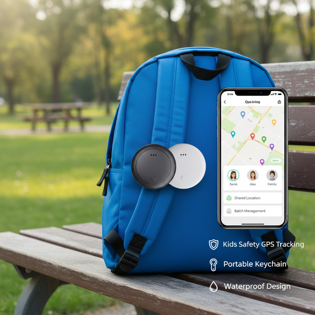 Backpack Anti Lost Kids Safety Remote Location Sharing System IOS Android Smart Tracker Unlimited Distance Waterproof Air Tag