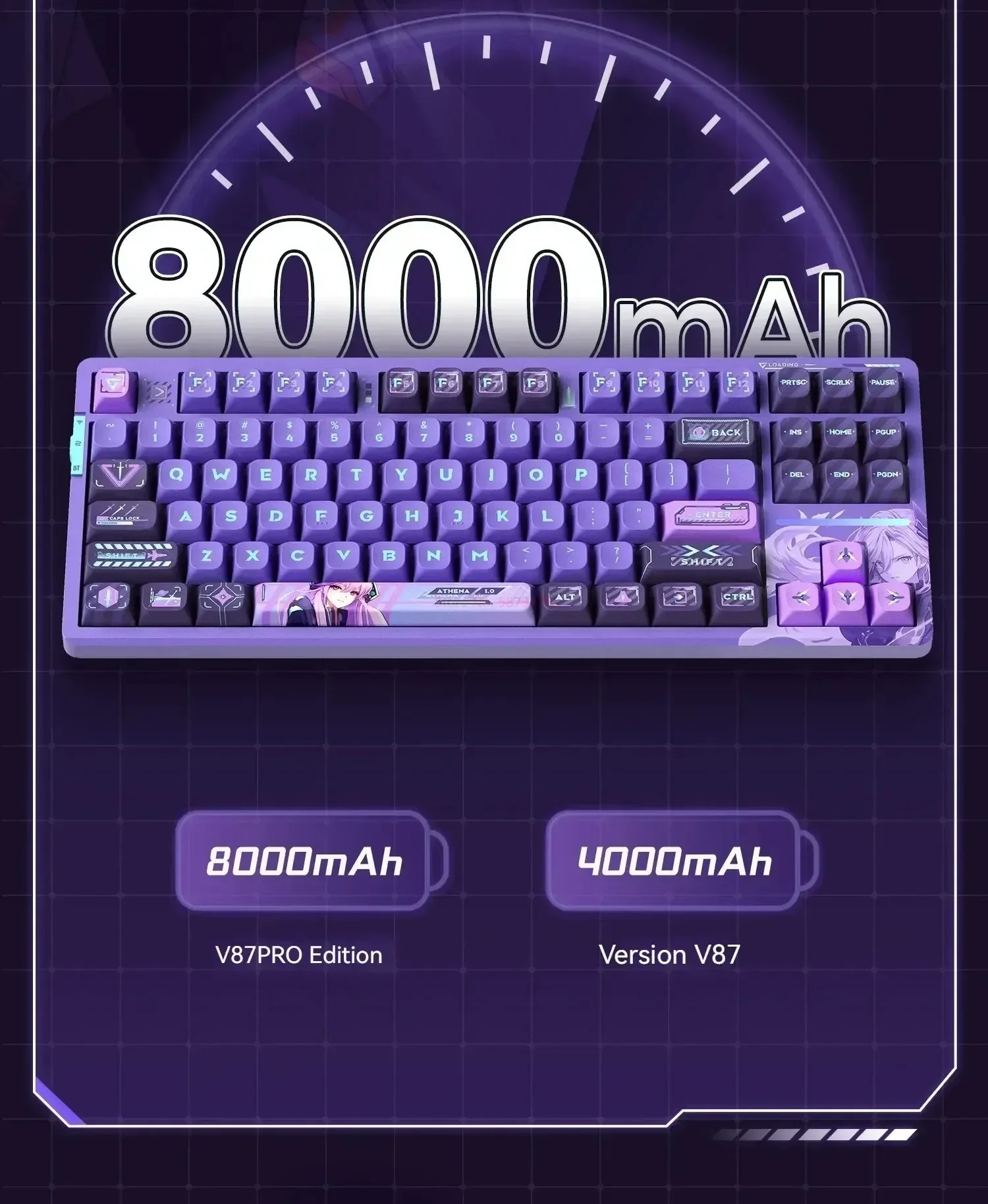 VGN V87/V87pro 三モードメカニカルキーボード接続 カスタマイズ 
