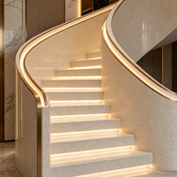 Dalle de terrazzo beige moderne, panneau décoratif en pierre de terrazzo technique pour la conception de sols et murs intérieurs