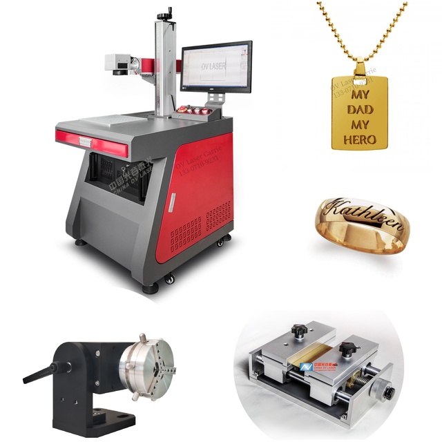 Table Laser Engraving Machine Metal Laser Cutting Machine  30w 50w 60w 100w RAYCUS  JPT MOPA  Fiber/CO2/UV Laser Marking Machine