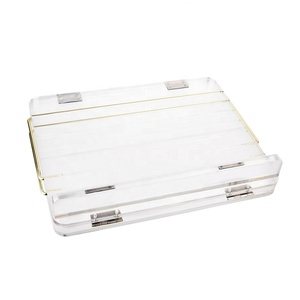 Có thể gập lại <span class=keywords><strong>lucite</strong></span> cuốn sách <span class=keywords><strong>Rack</strong></span> hiển thị cho đọc sách kệ sách - Product Image 3