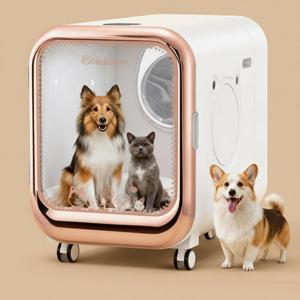 กล่องอบแห้งสัตว์เลี้ยงขนาดใหญ่ 180 ลิตร ดีไซน์ทันสมัย หรูหรา เป็นมิตรกับสิ่งแวดล้อม ผลิตจากพลาสติกต้านเชื้อแบคทีเรีย แข็งแรง ทนทาน ออกแบบมาสำหรับสุนัขโดยเฉพาะ - Product Image 1