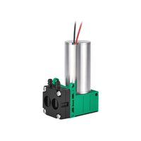 Pompe à vide micro sans balais 12V/24V CC, petite pompe à haute pression négative, pompe à air, pompe de circulation pour échantillonnage de gaz COV, personnalisable