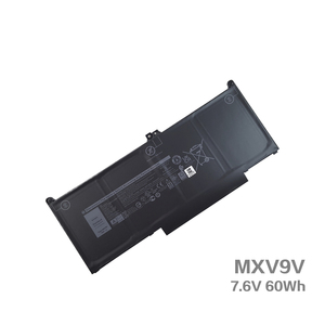 Batterie d'ordinateur portable MXV9V pour <span class=keywords><strong>Inspiron</strong></span> 7300 <span class=keywords><strong>7306</strong></span> 2 en 1 noir P125G001 002 7.6V 60Wh - Product Image 1