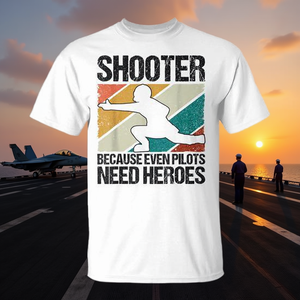 Camiseta de Piloto con Diseño de Despegue de Aviones, Ropa Promocional para Tripulación de Portaaviones - Product Image 2