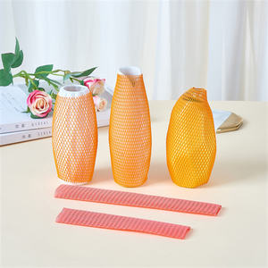 उच्च गुणवत्ता 100% बायोडिग्रेडेबल शुद्ध फूल वैस सुरक्षात्मक आस्तीन मेश कस्टम कटिंग और मोल्डिंग सेवाएं शामिल हैं - Product Image 5