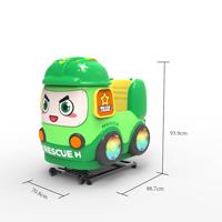 Nouvelle balançoire pour enfants en forme d'avion ou de voiture, à monnayeur, avec batterie rechargeable, Wi-Fi, en plastique, garantie 1 an, haute qualité