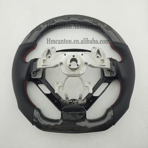 พวงมาลัยคาร์บอนลายรังผึ้งคุณภาพสูงสำหรับรถยนต์อินฟินิตี้ G27 G37 - Product Image 5