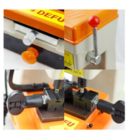 Machine de découpe de clé Defu 368A Machine de coupe de clé verticale maison porte clé perceuse fabricant duplication outils de serruriers