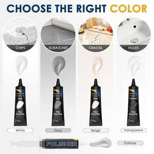 <span class=keywords><strong>Kit</strong></span> <span class=keywords><strong>de</strong></span> Reparación <span class=keywords><strong>de</strong></span> Encimeras <span class=keywords><strong>de</strong></span> Cuarzo, Reparación Rápida en 30s, Repara Agujeros, Rasguños y Grietas en Azulejos <span class=keywords><strong>de</strong></span> <span class=keywords><strong>Fibra</strong></span> <span class=keywords><strong>de</strong></span> <span class=keywords><strong>Vidrio</strong></span>, Porcelana, Cerámica, Bañeras, Fregaderos y Cocinas - Product Image 3