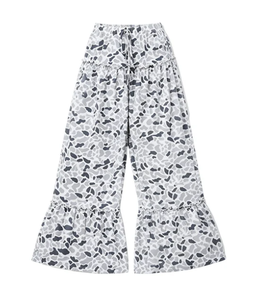 <span class=keywords><strong>Pantaloni</strong></span> <span class=keywords><strong>a</strong></span> Zampa Larghi da Donna con Stampa Camouflage, Vita Elastica, Stile Casual Boho, <span class=keywords><strong>Pantaloni</strong></span> <span class=keywords><strong>Palazzo</strong></span> - Product Image 2
