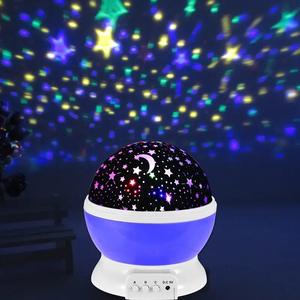 Lampada Notturna Romino Star Master 360 con Proiezione Luna e Stelle, Rotazione a 360 Gradi, Prezzo di Fabbrica - Product Image 1