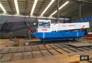 Moissonneuse de mauvaises herbes aquatiques/équipement de nettoyage de rivière/<span class=keywords><strong>bateau</strong></span> de nettoyage des déchets sans pilote - Product Image 4