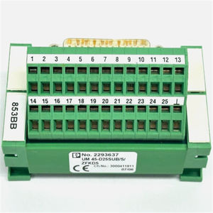 NLS nuevo y Original contacto UM 45-D25SUB/S/ZFKDS módulo de interfaz D-Sub 2293637 - Product Image 4