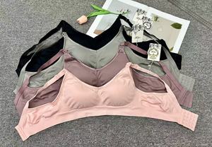 B0562 # bas prix Stock haute qualité en gros mélange femmes confortable tricoté allaitement maternité soutien-gorge sans fil grossesse momie soutien-gorge - Product Image 2