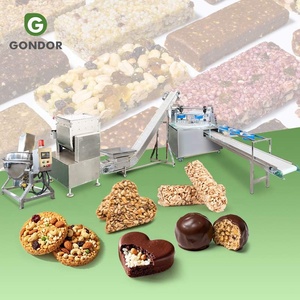 Candy Date De Production Ligne Protein Sesame Granola Maker <span class=keywords><strong>Crispy</strong></span> Cereal Catting Avena Bar Make Machine - Product Image 1