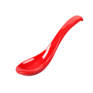 Cucharas de Melamina Imitación Porcelana Xiangyuanmei - Cucharas de Plástico Creativas para Restaurantes y Hoteles - Cucharas de Sopa para el Hogar - Product Image 2