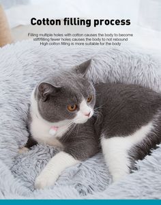 Hot Verkoop Luxe Custom Donut Huisdier <span class=keywords><strong>Bed</strong></span> Voor Honden En Katten Wasbaar Pluche <span class=keywords><strong>Bed</strong></span> Met Zijde En Doek Groothandel Verpakt <span class=keywords><strong>In</strong></span> Dozen - Product Image 4