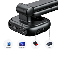 Sortie vidéo 4K et capacités d'annotation en temps réel Caméra de document Visualiseur portable avec mise au point automatique