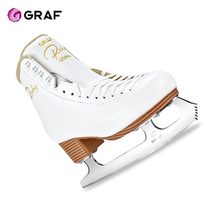 Patines <span class=keywords><strong>de</strong></span> <span class=keywords><strong>Hielo</strong></span> <span class=keywords><strong>de</strong></span> Alta Precisión con Cuchillas <span class=keywords><strong>de</strong></span> Acero Inoxidable GRAF <span class=keywords><strong>de</strong></span> 4.0 mm, Parte Superior <span class=keywords><strong>de</strong></span> Cuero Sintético, Impermeables, con Dientes Medianos - Product Image 3