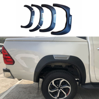 Accessoires d'extension d'ailes 4x4 tout-terrain pour Toyota Hilux Revo 16-21, kits d'extension d'ailes 4x4